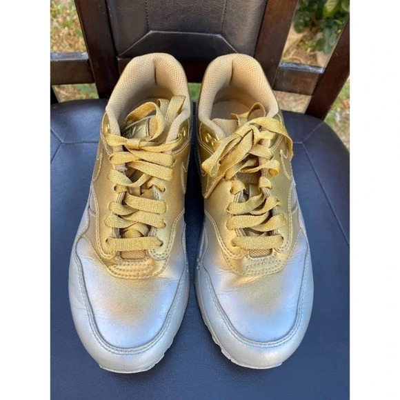 Nike Air Max 1 Size 5.5  Womens Athletic Basketball Running Sneakers Pre-owned - Picture 4 of 12